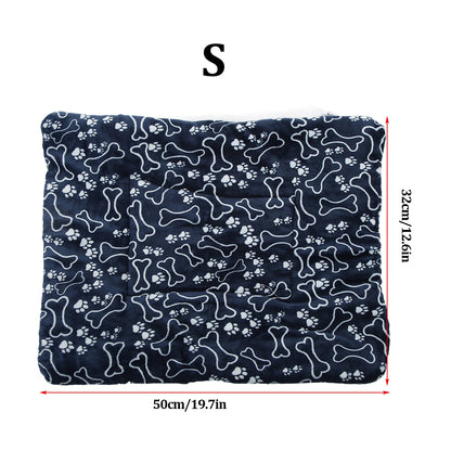 Soft Fluffy Pet Blanket Winter Warm Dog Blanket Cute Pet Bed Sheet Warm And Comfortable Cat And Dog Cushion Blanket Portable