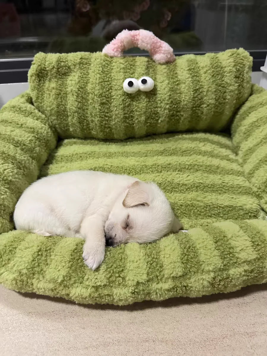 Puppy special sofa kennel winter warm pet Internet celebrity cat nest small dog dog sleeping mat cushion winter bed