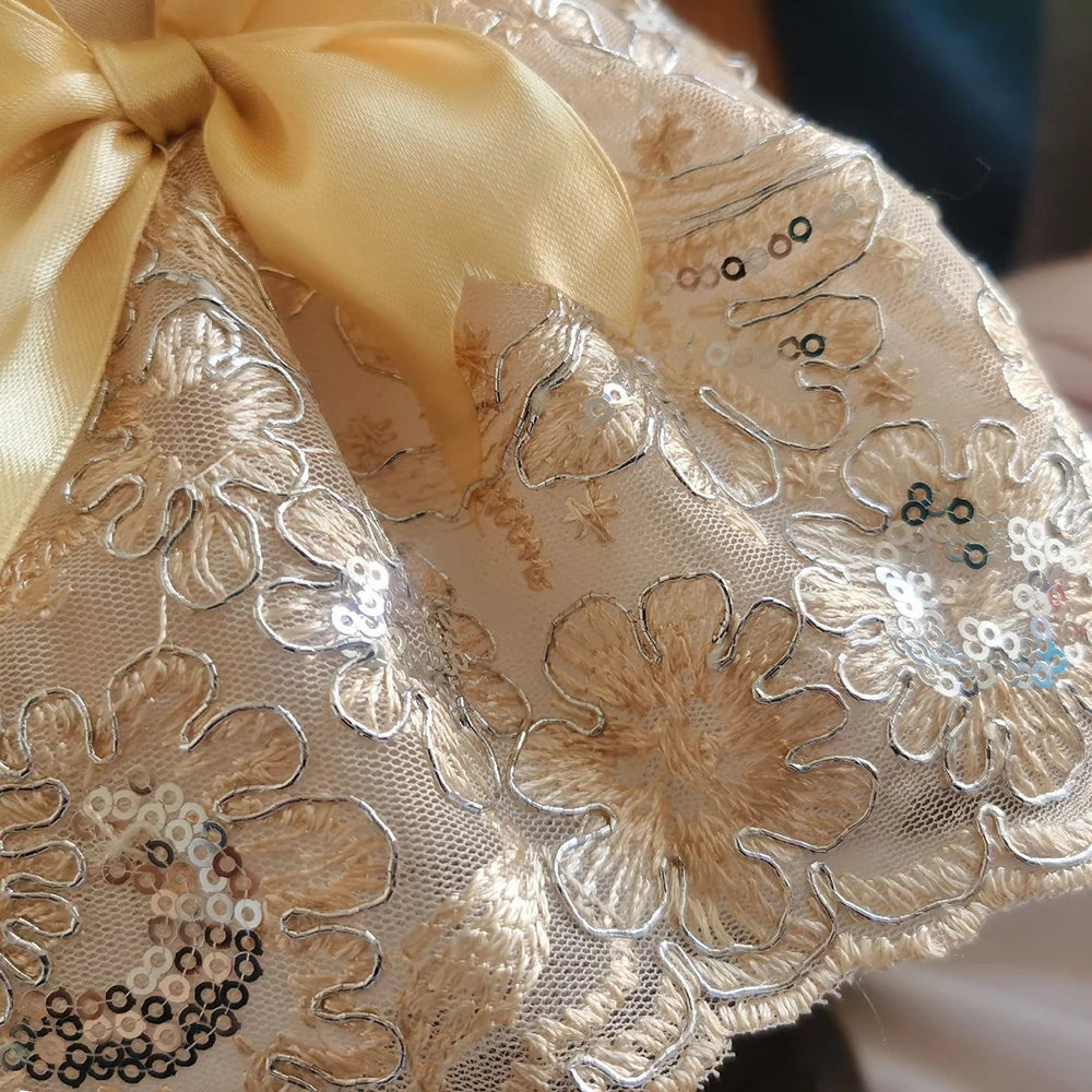 Dog Lace Wedding Dress Princess Dresses for Small Dogs Puppy Tutu Skirt Pet Birthday Party Costume Supplies for Spring Summer