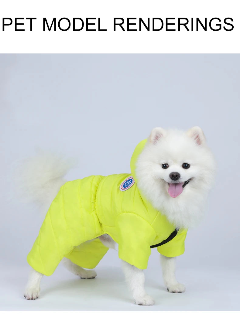 Waterproof Winter Dog Coat Pet Clothes Puppy Clothing Vest Warm Dog Clothes French Bulldog Chihuahua Small Dog Ropa Para Perros