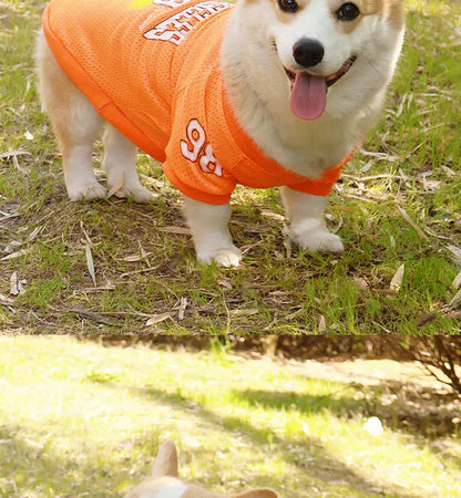 Summer Pet Dog Cooling Vest Fashion Soft Clothing Summer Casual Shirts Small Medium Large Dogs Puppy French Bulldog Pet Clothes