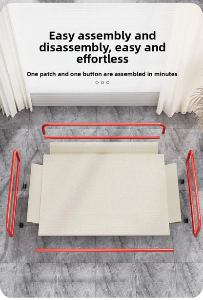 Dog camp bed summer kennel four seasons pet sofa off the ground moisture-proof medium and large removable dog bed