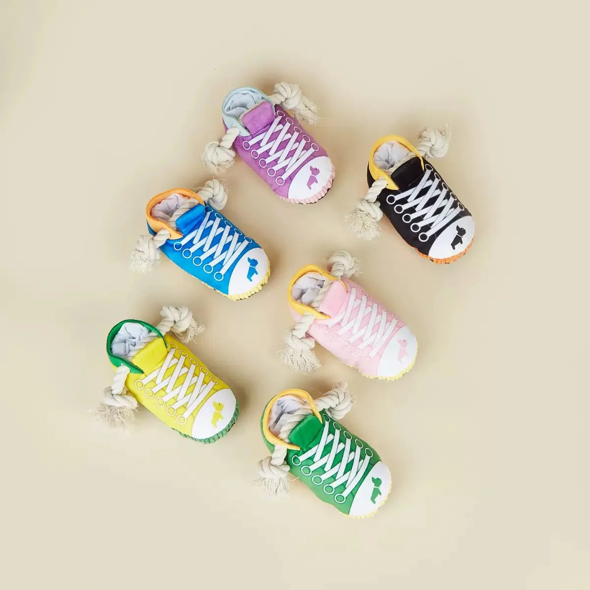 1PC Soft Bite-Resistant Dog Toy Sneakers Molar Toy Shoes Model Dog Love Bite Hiding Food Toys