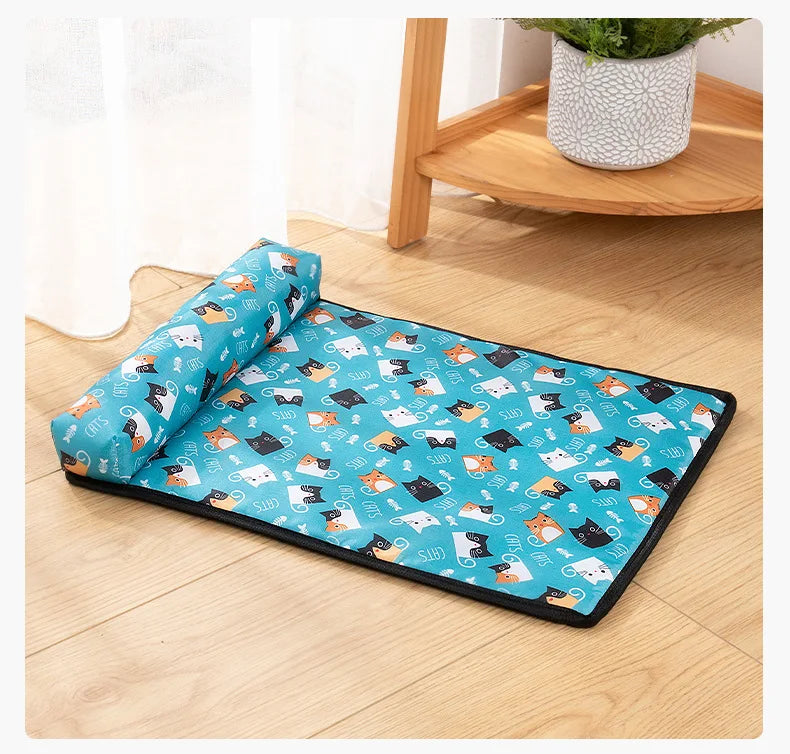 Pet Dog Bed Warm Cushion for Small Medium Large Dogs Sleeping Beds Waterproof Baskets Cats House Kennel Mat Blanket Pet Products