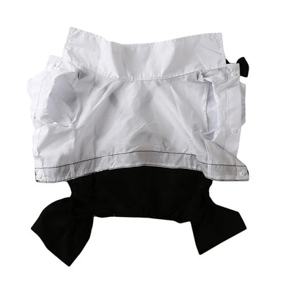 Costume Pet Dog Tuxedo Suit Cat Dog Wedding Birthday Party Formal Shirt with Bow Tie for Puppy Small Medium Dogs Costume Clothes