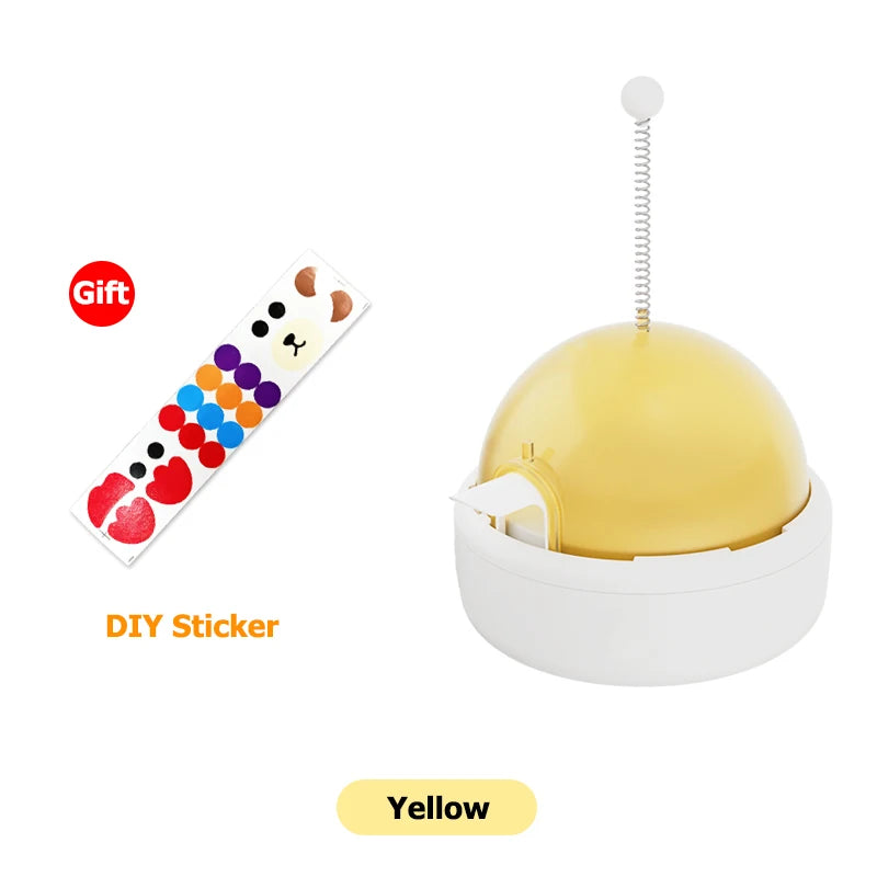 Dog Feeding Toy Interactive Food Dispenser Built in Battery & Sounder Inspiring Patience & Curiosity of Pets Cat & Dog Snack Toy