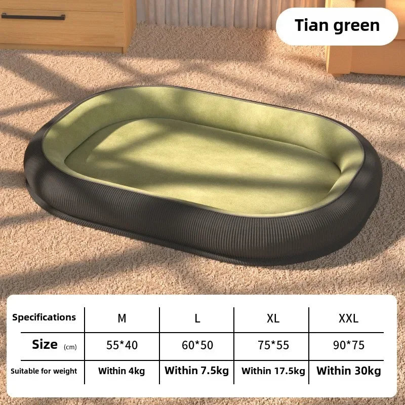 Dog Bed Super Soft Winter Warm Pet Sleeping Mat for Small Medium Dogs Cats Thicken Washable Dog Sofa Cushion Pet Accessories