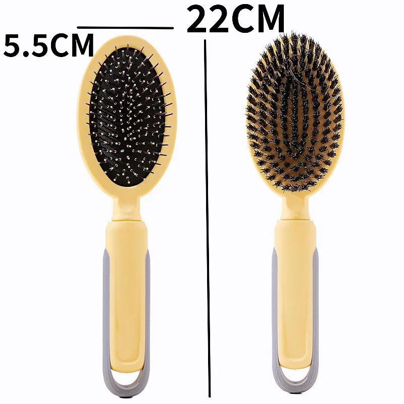Dog Comb Pet Hair Remover Double-sided Combs for Cats Cleaning Tools Massage Dog Grooming Brush Long Hair Cat Brush Pet Products