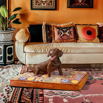 Moroccan Full Support Thickened Comfortable Orthopedic Pillow Dog Bed