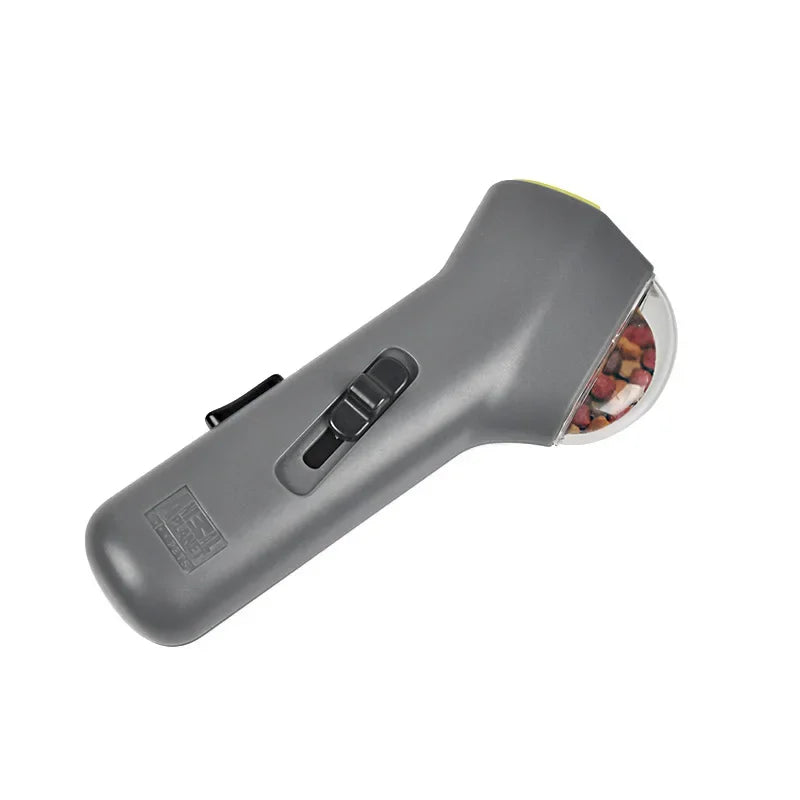 the SNACKSLINGER LAUNCHER - Dog Interactive Training Toy, Pet Snack Catapult Launcher, Outdoor Beach Toy, Dog/Cat Treat Launcher, Snack Food Feeder, Pet Supplies