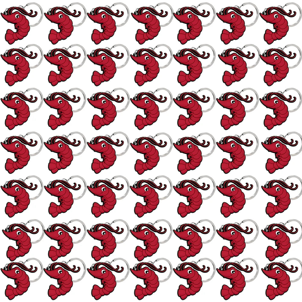 50PCS Cute Animal Keychain knife Ducks Dogs Cats Keyring for Women Men Kids Handbag Cool Car Key Accessories Friends Key Gifts