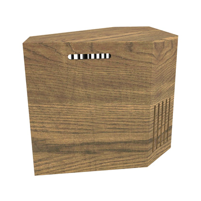 the CORNER CRATE - Furniture Style Wooden Pet Crate Corner Table, Heavy Duty Large Dog Cage Kennel