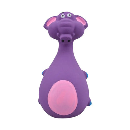 Latex Dog Toys Sound Squeaky Elephant/Cow Animal Dog Chew Toy Pet Puppy Toys Gift For Cute Dogs Bite Resistant Dog Accessories