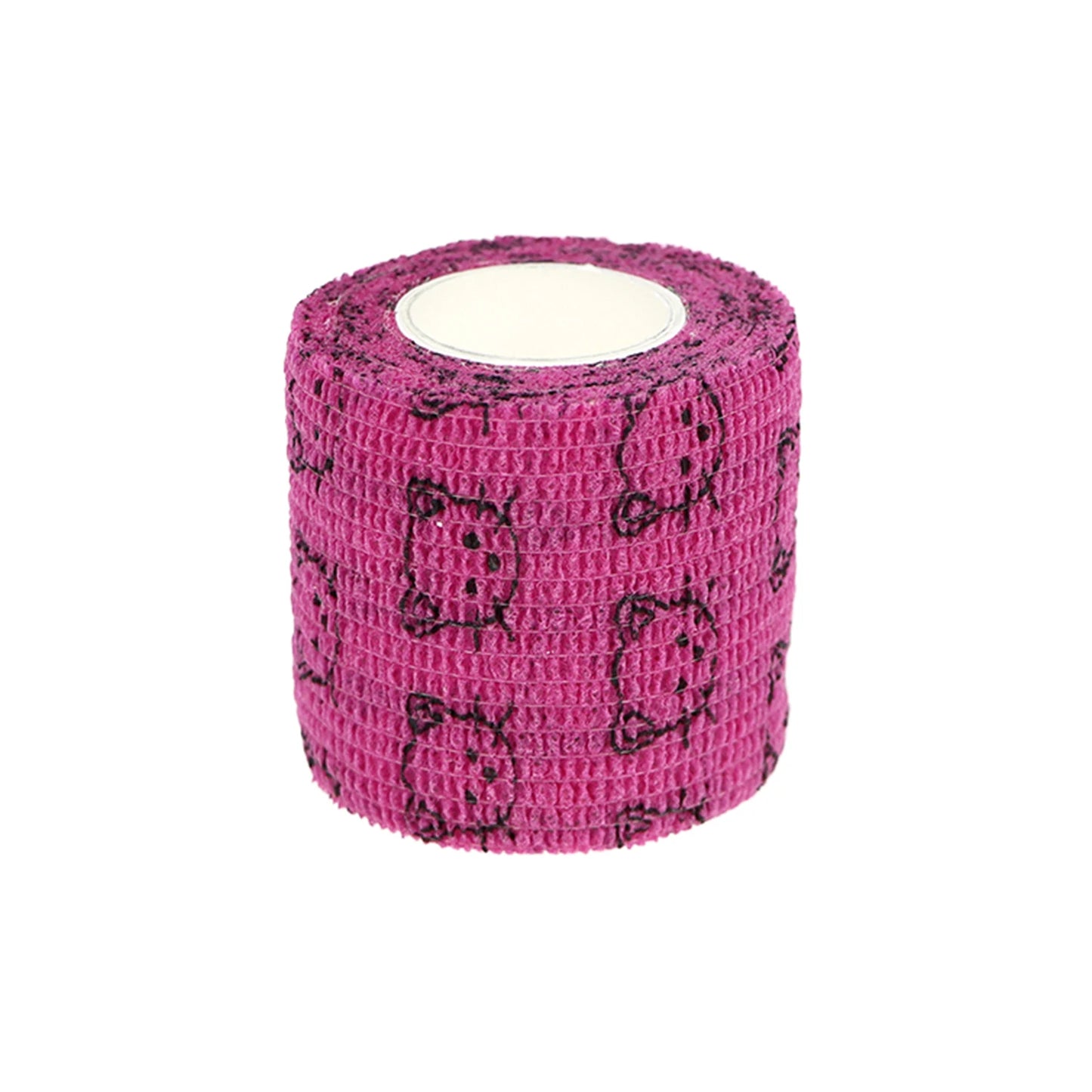 12 Rolls Self Adherent Bandage Elastic Bandage Self Adhesive Bandage Vet Wrap for Dog Cat Horse Pet Animals Ankle Sprains