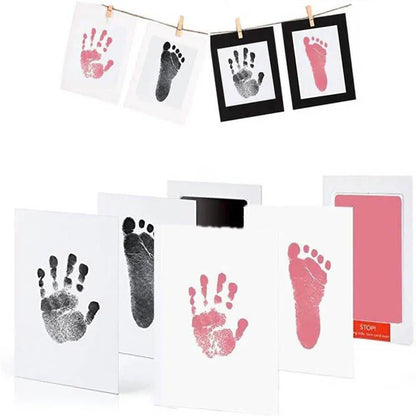 the PAW PRINT - Pet Dog Paw Print Station, Safe Inkless Printing Pad, Baby Footprints Puppy Paw Prints - Holiday Souvenirs Pet Accessories
