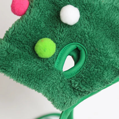 the MERRY CANINE - Funny Dog Christmas Hat, Pets Santa Bibs, New Year Party Cosplay Costume, Puppy Cap, Cute Cats Bandana, Clothes Accessories Gift