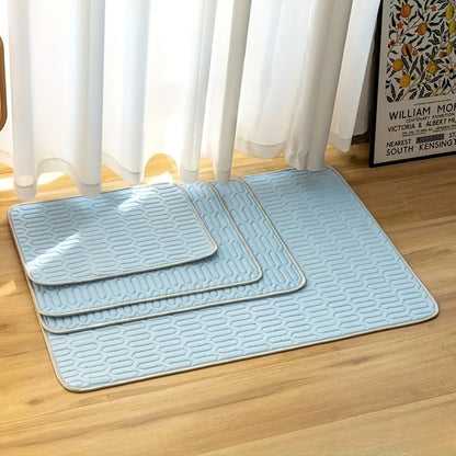the COOLING PAD - Summer Pet Cooling Pads and Beds, Keep Your Cats and Dogs Cool and Comfortable, Suitable for Small, Medium and Large Cats and Dogs
