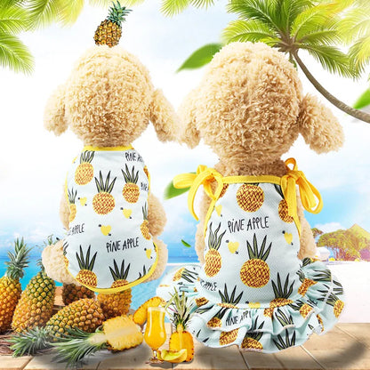 Puppy Kitten Dog Cat Pet Cartoon Spring Summer Autumn Cotton Clothes Clothing Vests Coats Jackets Shirt Dresses Costume