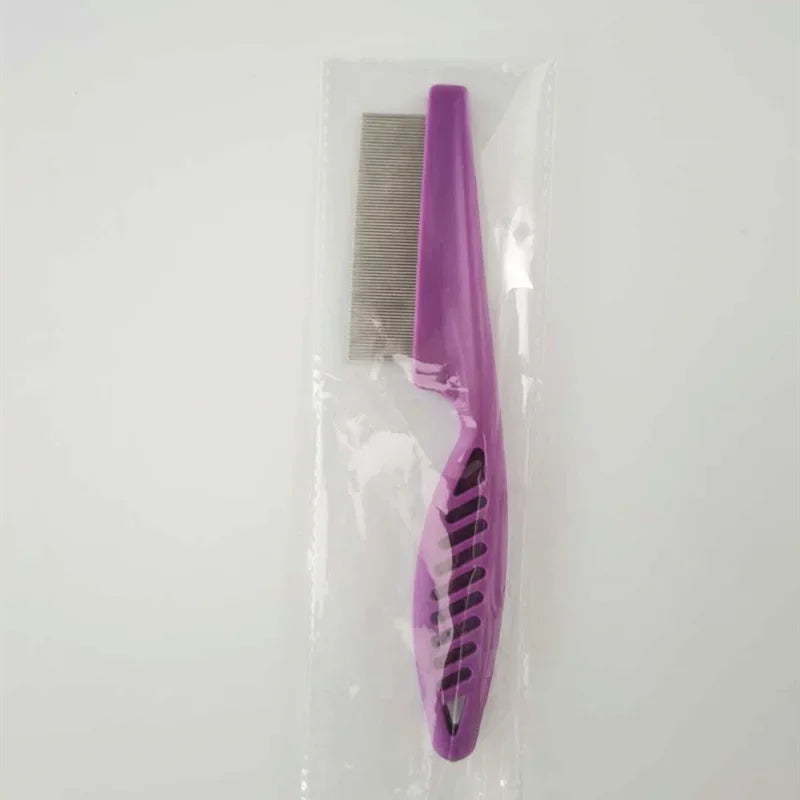 the FLEA REMOVER COMB - Gentle Nits Flea Eggs Remover Brush for Small Dog, Fine Toothed Pet Puppy Eye/Belly Comb, Untangling Cat Hairs Product