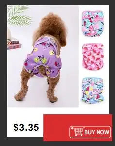 Cartoon Print Dog Diaper Physiological Pant Sanitary Puppy Shorts Underwear Small Medium Dog Cat Pants Female Dog Panties
