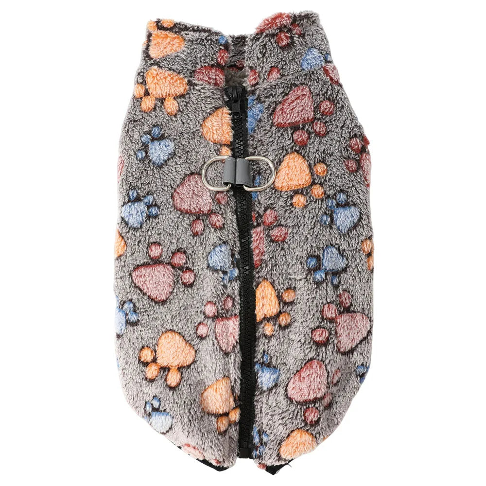 Winter Dog Jacket For Small Medium Dogs With D-ring Elasticity Reflective Puppy Fleece Clothes Yorkshire Schnauzer Pet Costume