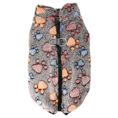 Winter Dog Jacket For Small Medium Dogs With D-ring Elasticity Reflective Puppy Fleece Clothes Yorkshire Schnauzer Pet Costume