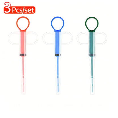 the PILL SHOOTER - 3PCS Pet Pill Shooter, Pill Popper for Cat/Dog, Pill Shooter Pet Feeding Dispenser Tool for Small Animal, Pet Feeding Push Pull