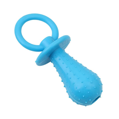 1pc Rubber Nipple Toys For Dog Pet  Resistant Chewing Teething  Small Cat Puppy Cleaning Bite Pet Products