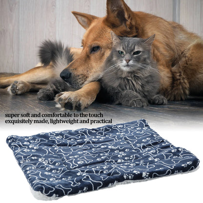 Soft Fluffy Pet Blanket Winter Warm Dog Blanket Cute Pet Bed Sheet Warm And Comfortable Cat And Dog Cushion Blanket Portable