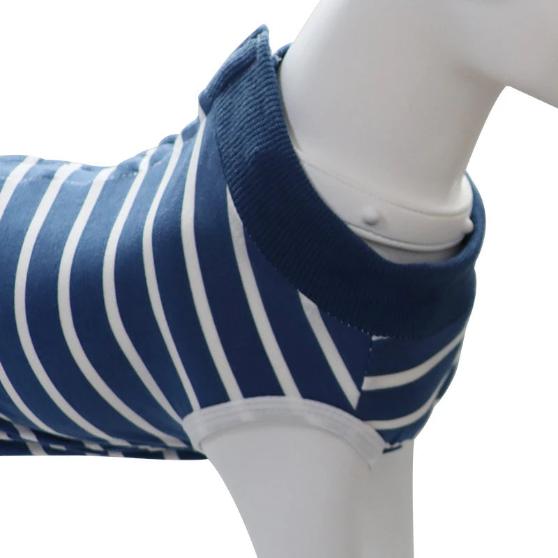 Modal Dog Recovery Clothing Pet Sterilization Surgery Suit  Anti Licking Wounds Dog Shirt for Large Dogs Four-legged Jumpsuit