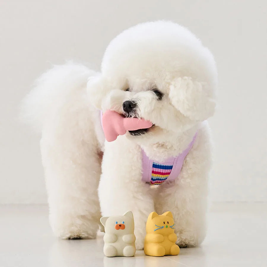 Squeaky Latex Dog Toys - Fun Beeping Pet Toys Set for Puppies & Dogs, Interactive Playtime Companions