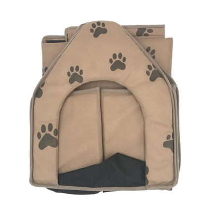 the PAW TENT - Pet Warm & Comfortable Footprint Dog Kennel, Indoor Winter/Summer House