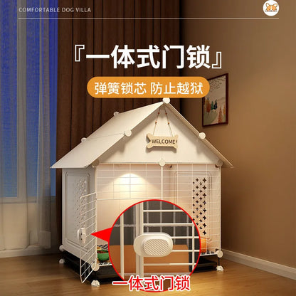 Dog Cage Small Dog Kennel One Room One Living Room One Bathroom Dog Villa Indoor Household With Toilet Bichon Teddy Only