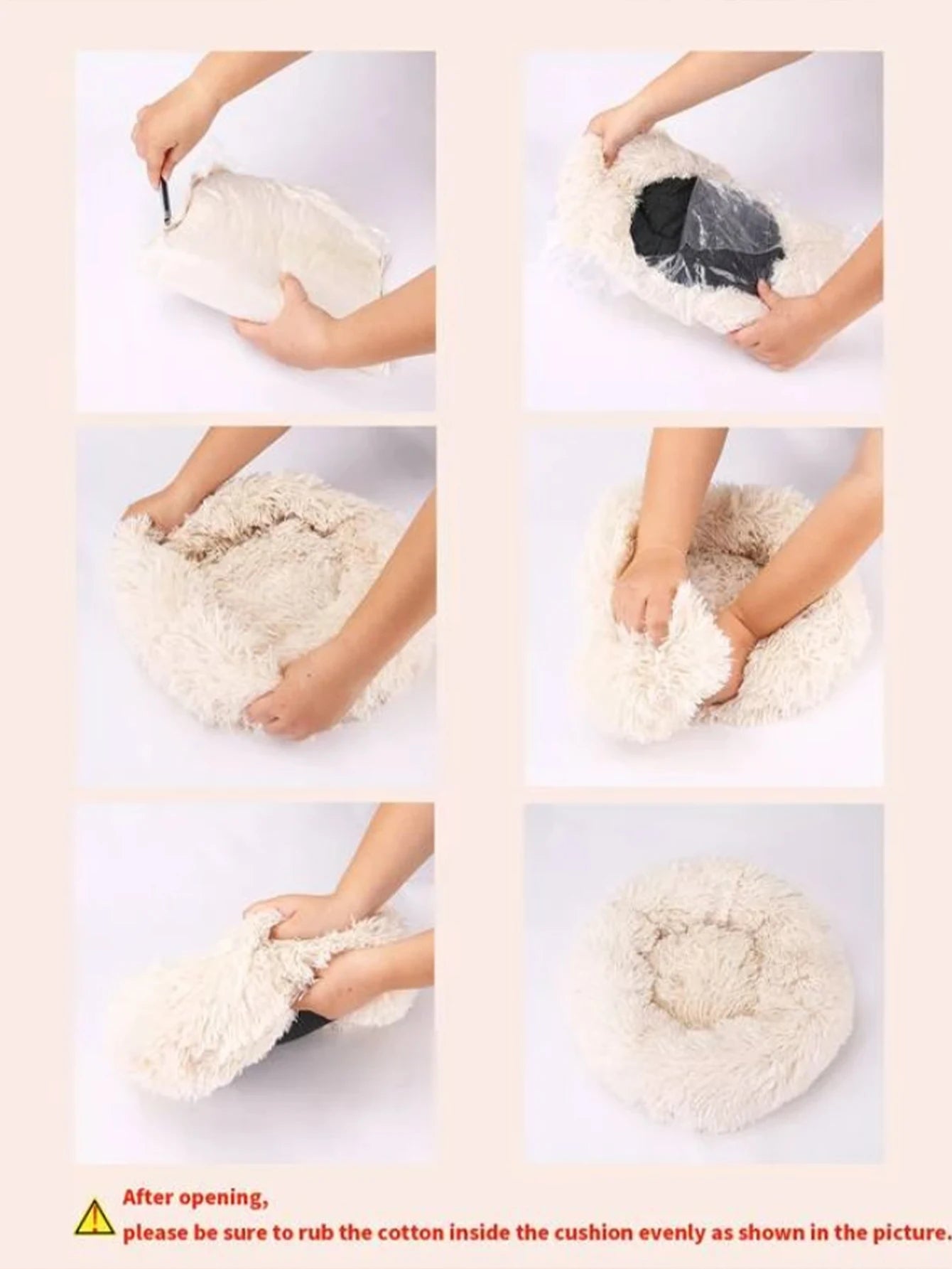 Plush Dog Bed Large Beds for Dogs Washable Medium Small Basket Accessorys Pet Furniture Fluffy Sofa Puppy Kennel Accessories Mat