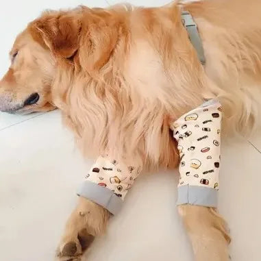 New Dog Knee, Leg, and Elbow Protective Clothing - Large Dog Wear resistant and Dirty Joint Protective Cover - Pet Clothing