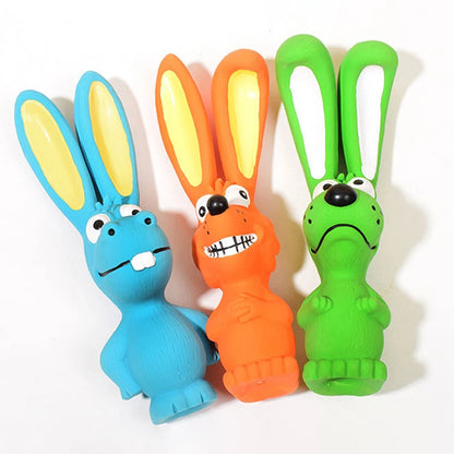 Latex Pet dog toys Squeaky Pets Chew Toys for Small Medium Dogs Bite Resistant Dog Cleaning Tooth Toys Pet Supplies