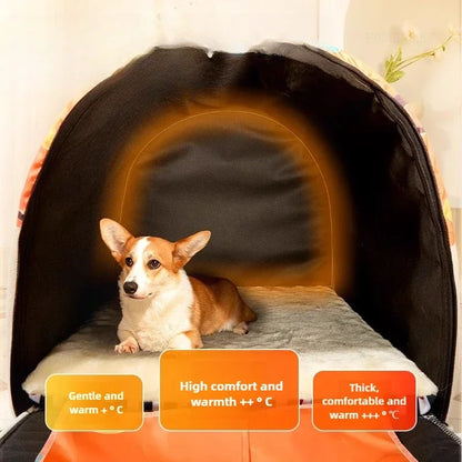 For Household Winter Dog Houses for Pet Shops Large Space Warmth Thicken Pet Cage Creative Comfortable Design House for Dogs