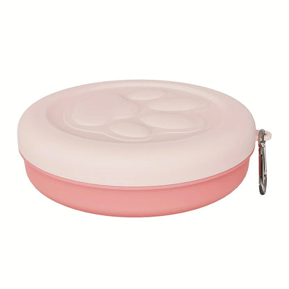 1pc  Pet Travel Bowl Pet Outdoor Portable Dog Food Bowl Snack Box Multifunctional Dog and Cat Outdoor Bowl Feeding Water