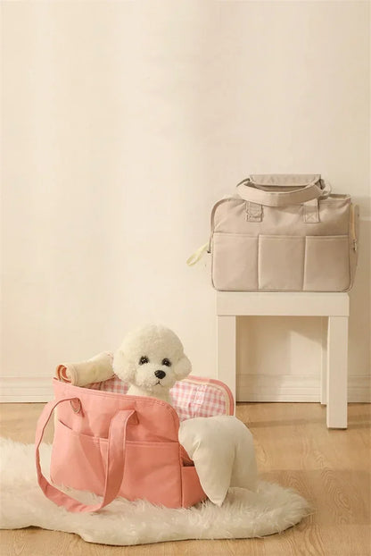 Portable Dog Carrier Handbag - Shoulder Bag for Puppy & Cat Pet Go Out Travel Bag Suitable For Small Dogs Essential Pet Supplies
