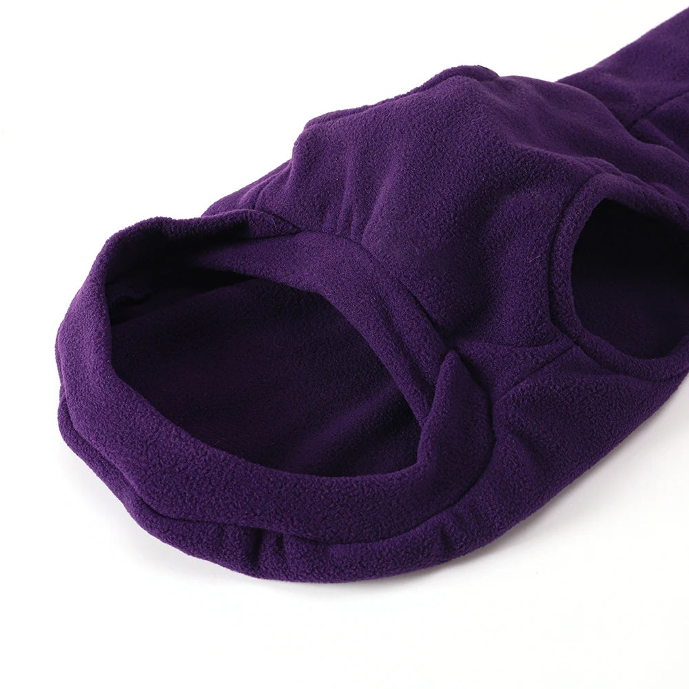 Winter Fleece Whippet Vest Italian Greyhound Clothes Turtleneck Dog Clothes Soft Fleece Clothes