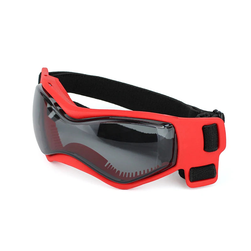 Dog Sunglasses Soft Adjustable UV Protection Pet Goggles Easy Wear Puppy Glasses For Small Medium Breed Outdoor Riding Driving