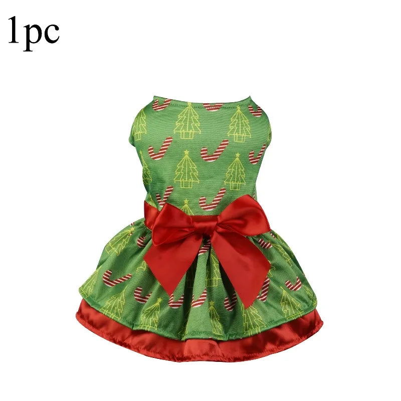 the HOLIDAYPAW PARTY OUTFIT - Christmas Pet Supplies, Personalized Pet Clothing, Christmas Party Decoration, Pet Clothing, Holiday Accessories