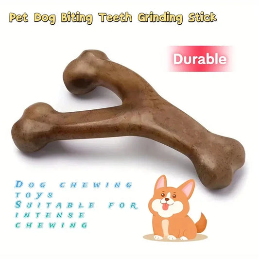 Dog Molar Chew Toys Nearly Indestructible Natural Non-Toxic Anti-bite Puppy Toys For Small Medium Large Dog Pet Chew Game Dental