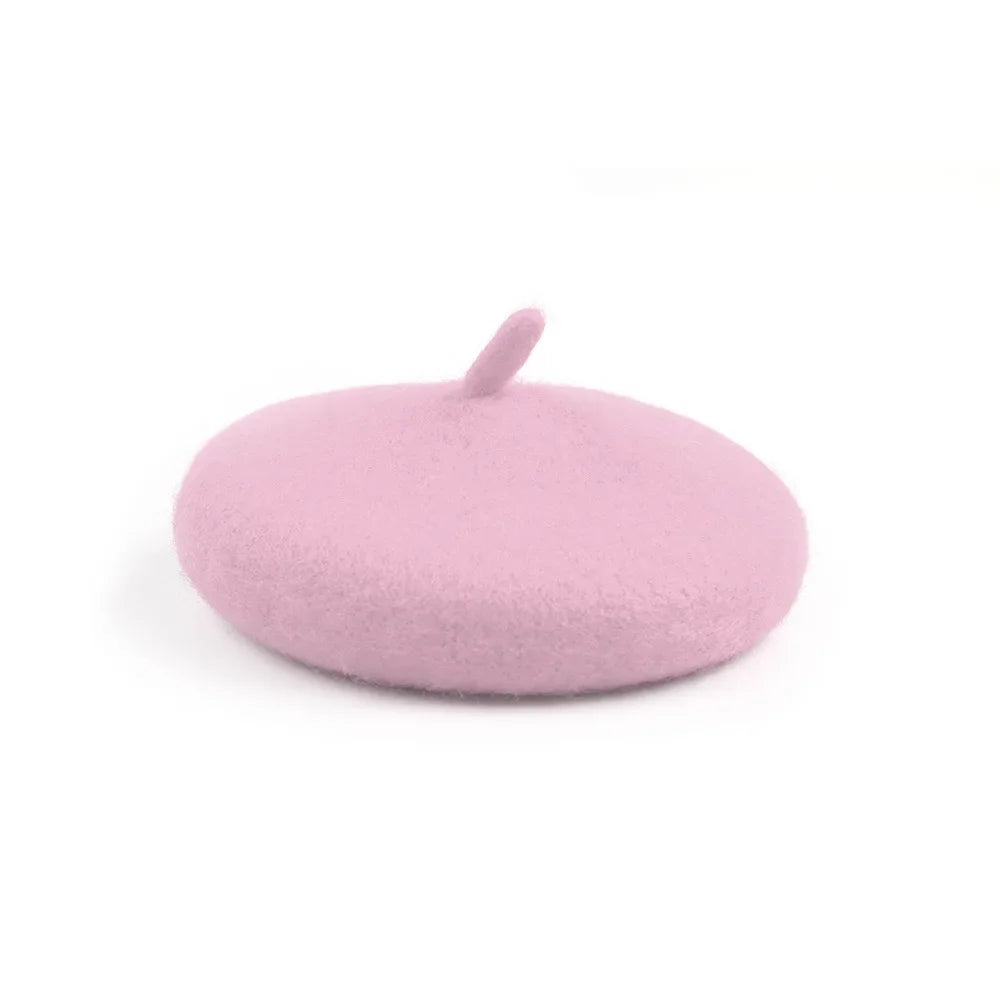 the DOGGY BERET - Wool Puppy Beret, Adjustable Pet Hat for Cats & Small Dogs, Cute Beret Style Headwear for Kitten and Puppies, Comfortable Pet Fashion Accessories