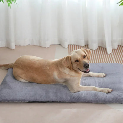 Dog Bed Short Plush Pet Heated Sleeping Mat Cats And Dogs Cute Pet Mat Blanket Thickened Sleeping Mat Small Large Dog Pet Suppli