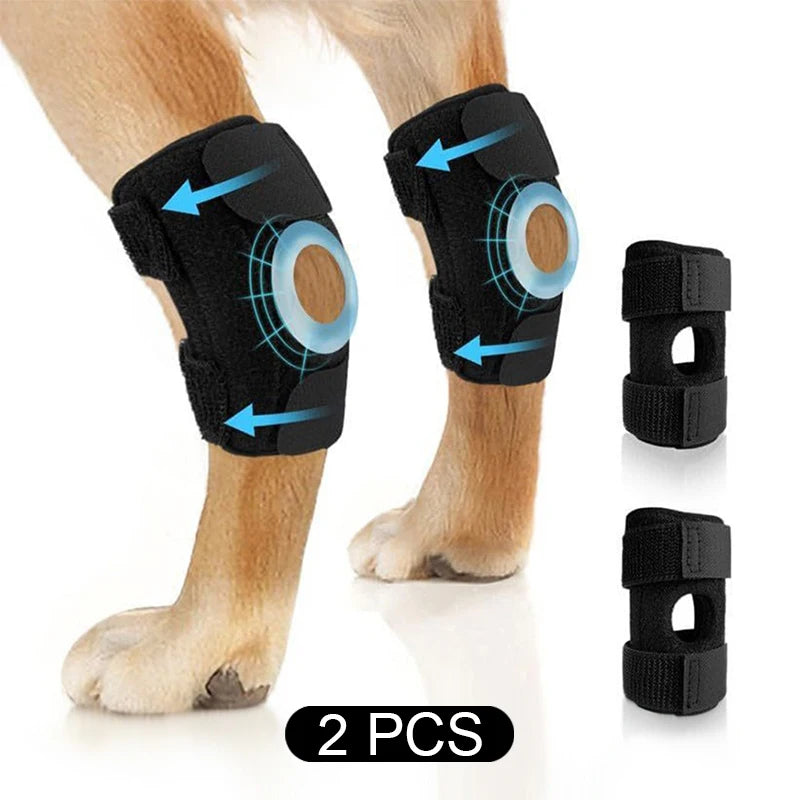 Protector Support Protects Bandage Pet Knee Pads Dogs Injury Recovery for Leg Hock Joint Wrap Breathable Injury Recover Legs Dog