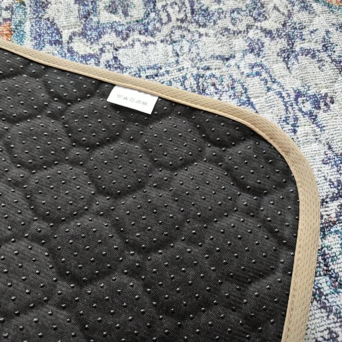 Pet Pee Pad Blanket Washable Urine Mat Ethnic Style Reusable Puppy Training Pads Sleeping Bed 4 Layers Absorbent Dogs Pee Mats