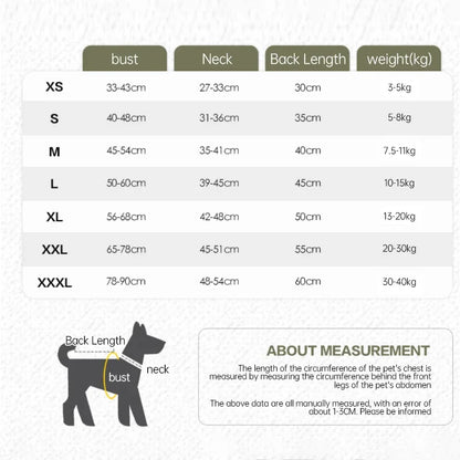 the ANXIETY JACKET - Winter Pet Coat Dog Anxiety Vest, Pet Dog Anxiety Jacket, Dog Calming Vest for Small-Medium-Large Dog, Dressing Pets Accessories