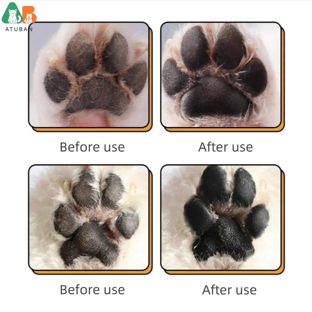 the DOG PAW BALM - Moisturizer & Protection for Dog Feet & Foot Pads - Soothe, Heals, Repairs Moisturizes Dry, Cracked & Damaged Paws and Noses
