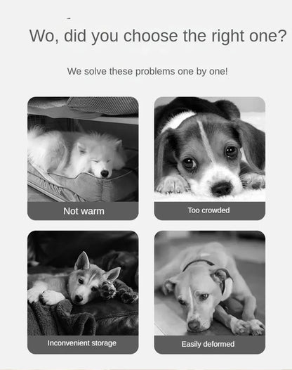 Winter Warm Small Dog House Closed Pet Winter Kennel House Cat Nest Four Seasons Universal